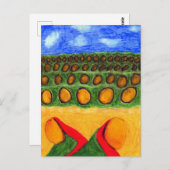 feestelijkheid briefkaart (Voorkant / Achterkant)