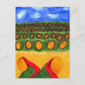 feestelijkheid briefkaart (Voorkant)