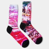 Feestelijkheid variatie roze sokken (Rechts)