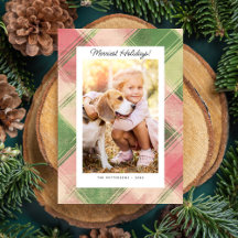 Feestelijkste Vakantiefoto's Festive Roze Groen Ge