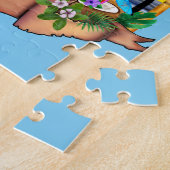 FEESTEN BIJ DE TIKI LEGPUZZEL (Zijkant)