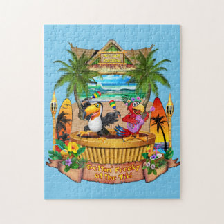 FEESTEN BIJ DE TIKI LEGPUZZEL