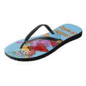 FEESTEN BIJ DE TIKI TEENSLIPPERS (Schuin)