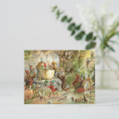  feesten briefkaart (Staand voorkant)