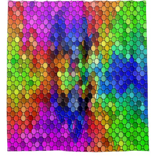 Feesten..... Douchegordijn (Voorkant)