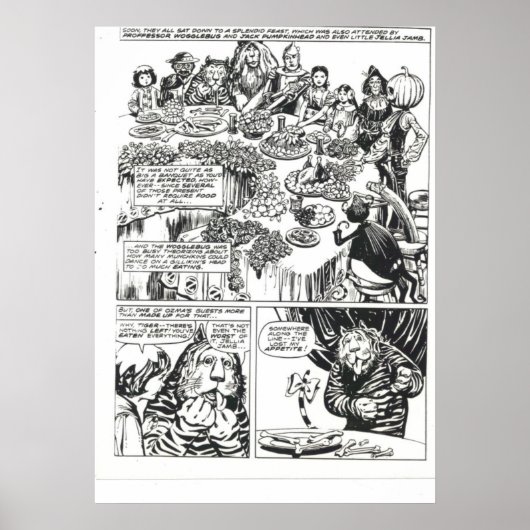 Feesten in het Land van Oz Poster (Voorkant)