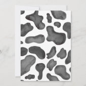 Feesten tot de Koeien thuiskomen | verjaardagsfees Kaart (Achterkant)