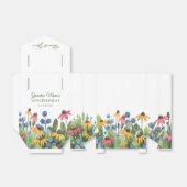 Feesten, verjaardagen, Waterverf Coneflowers Bedankdoosjes (Uitgevouwen)