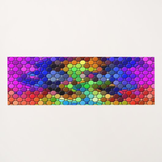 Feesten..... Yogamat (Achterkant (horizontaal))