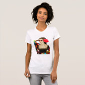 Feestende Anne Boleyn T-shirt (Voorkant volledig)