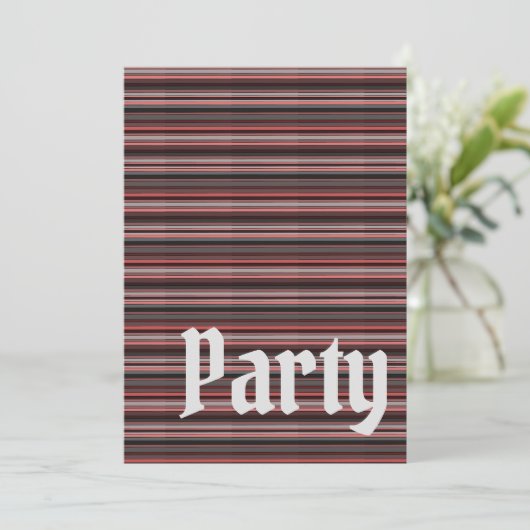 feestfeest kaart (Staand voorkant)