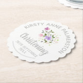 Feestfeest voor een kerstfeest kartonnen onderzetters (Gekanteld)