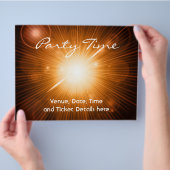 Feestflyer Flyer (Hand)