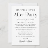 Feestfoto-ontvangst na 'Happily Ever After' Aankondiging (Voorkant)