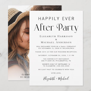 Feestfoto-ontvangst na 'Happily Ever After' Aankondiging