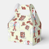 Feestgunst Box Cowboy en Paard Bedankdoosjes (Achterkant)