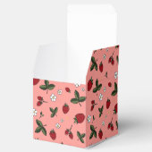 Feestgunstdoos voor verjaardag, bruiloft of babysh bedankdoosjes (Geopend)