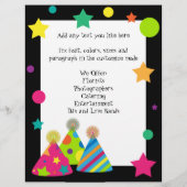 Feesthoeden Flyer (Achterkant)