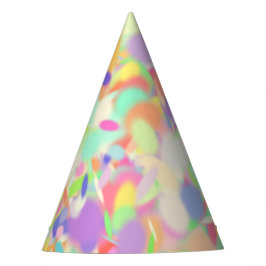 Feesthoedje in pastelkleuren