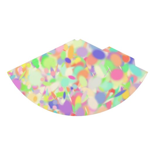 Feesthoedje in pastelkleuren (Voorkant)