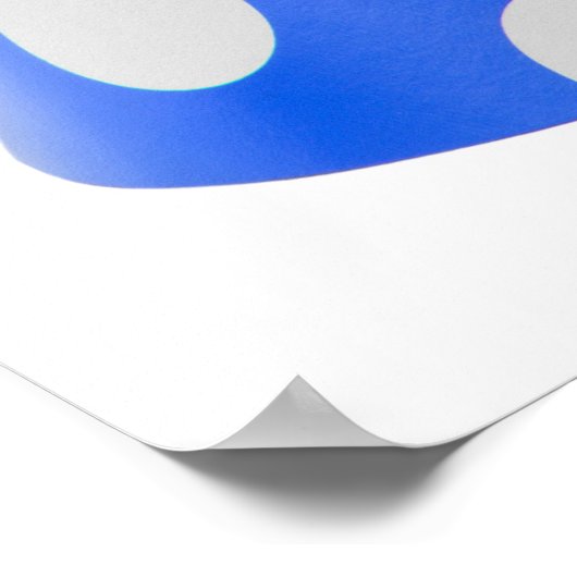 Feesthoedje Poster (Hoek)