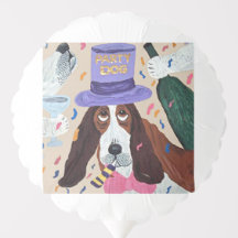 Feesthond Basset Hound ballon