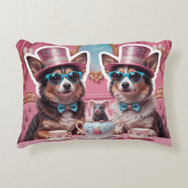 Feesthonden & een muis accent kussen