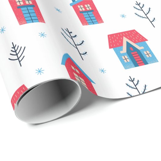 Feesthuizen Cadeaupapier (Rol Hoek)