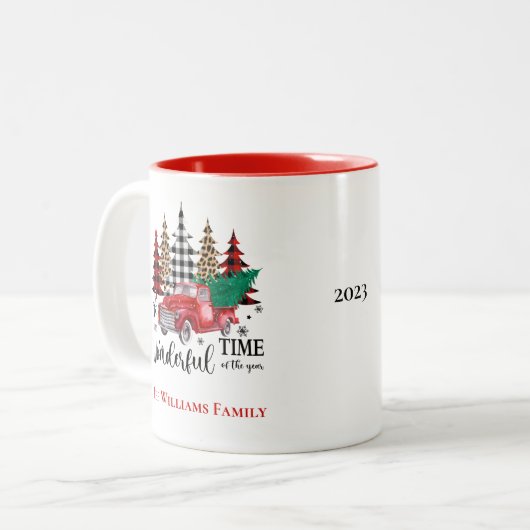 Feestieve Mok (Voorkant links)