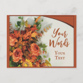 Feestieve Thanksgiving Briefkaart (Voorkant)