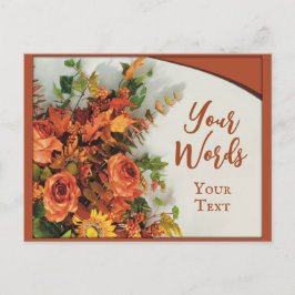 Feestieve Thanksgiving Briefkaart