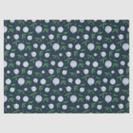 Feestisch kersttefeistenpapier tissuepapier