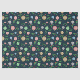 Feestisch kersttefeistenpapier tissuepapier