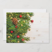 Feestive Company Holiday Party Kaart (Achterkant)