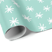 Feestive Feestdagen Kerstmis met handgetekende ste Cadeaupapier (Rol Hoek)