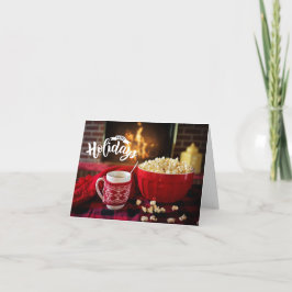 Feestive Holiday Kerstmis Kaart