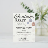 Feestive Holiday Ornament Kerstfeest Briefkaart (Staand voorkant)