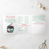 Feestive Holiday Piano Overweging Drieluik Programma (Binnen)