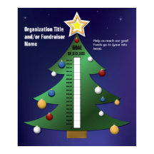 Feestive kerstboomdiagram