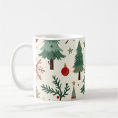 Feestive kerstboomMok Koffiemok (Links)