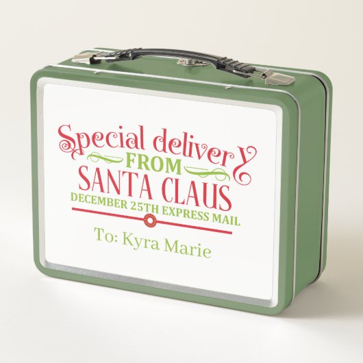 Feestive kerstkerstkerstkerstkerstexpress-mail (Achterkant)