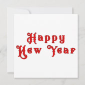 Feestive kerstmis kaart (Achterkant)