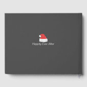 Feestive Santa Hat,l kersthuwelijk Gastenboek (Achterkant)