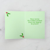 Feestive Tree-kerstKaart Kaart (Binnen)