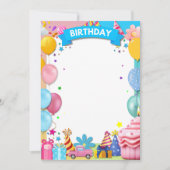 FEESTJE AANKONDIGING (Voorkant)