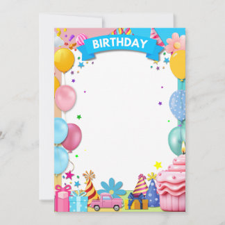 FEESTJE AANKONDIGING