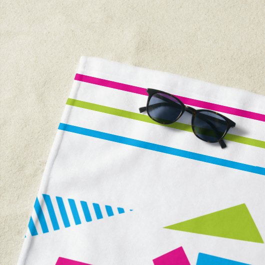 Feestje als 1999® - Handdoeken - Des 01 Green-Roze (In situ)