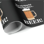 Feestje Bier Drinken Grappig Bier Cadeaupapier (Rol Hoek)