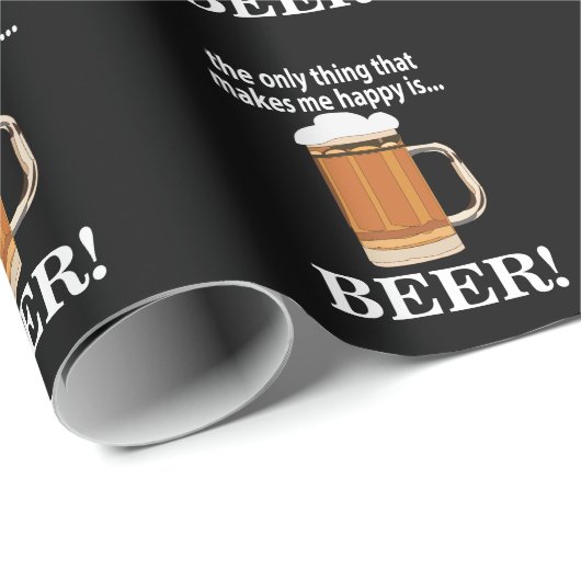Feestje Bier Drinken Grappig Bier Cadeaupapier (Rol Hoek)