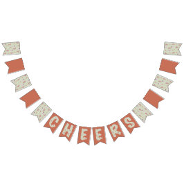 Feestje Bruidspatroon gemengde drank  Vlaggetjes